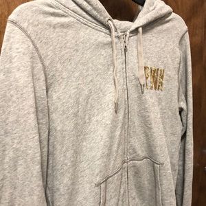 Pink: Victoria Secret Zip Up Hoodie